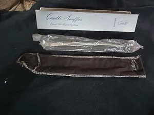 Gerity Candle Snuffer Circa 1740 Reproduction Silver Plated G48 - Picture 1 of 4