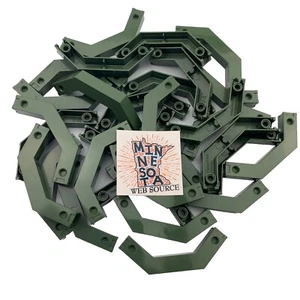 30 Vtg Construx Green Angled Long Beam by Fisher Price - Replacement Parts - Picture 1 of 2