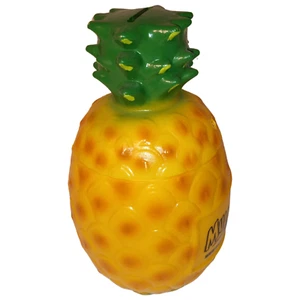 Mulligan's Beach House Bar & Grill Pineapple Shaped Plastic Coin Bank - Picture 1 of 9