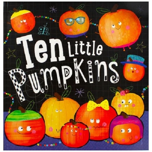 Ten Little Pumpkins By Rosie Greening NEW Paperback childrens Picture Book - Image 1 of 1