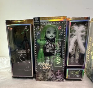 Muñeca Harley Piedra Caliza Rainbow Vision Shadow High Nueva en Caja Verde Sombra Neón - Imagen 1 de 10
