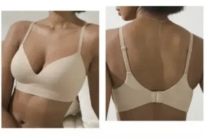SOMA Women’s ENBLISS WIRELESS Full Coverage Bra In Warm Amber Beige Size 40D - Picture 1 of 4