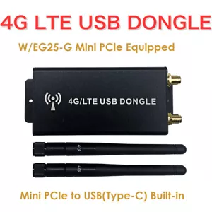 4G LTE USB Dongle W/SIM card Slot Mini PCIe Adapter for WWAN EG25-G Wireless - Picture 1 of 5
