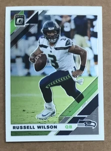 Panini Donruss 2019 fútbol óptico Russell Wilson Seattle Seahawks base #88! - Imagen 1 de 2