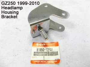 Suzuki GZ250 Headlamp Housing Bracket 1999-10 NOS Marauder Plate 51850-12F01 - Picture 1 of 5