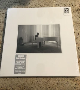 John Lennon Imagine 40th Anniversary Edition White Vinyl + 12" EP Vinyl 2011 New - Picture 1 of 3