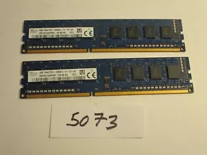 SK Hynix HMT451U6AFR8C-PB 2x4Gb PC3-12800 1600Mhz DDR3 Desktop Memory RAM (5073) - Picture 1 of 2