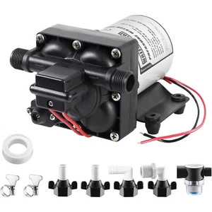 RV Water Pump 12 Volt DC 3.0GPM 55PSI for Shurflo 4008-101-A65 - Picture 1 of 8