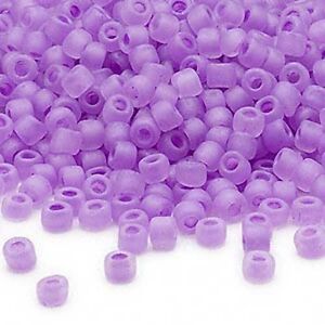 340 Matsuno Dyna-Mites 6/0 #6 Glass Seed Beads With a Matte Color Lined Hole