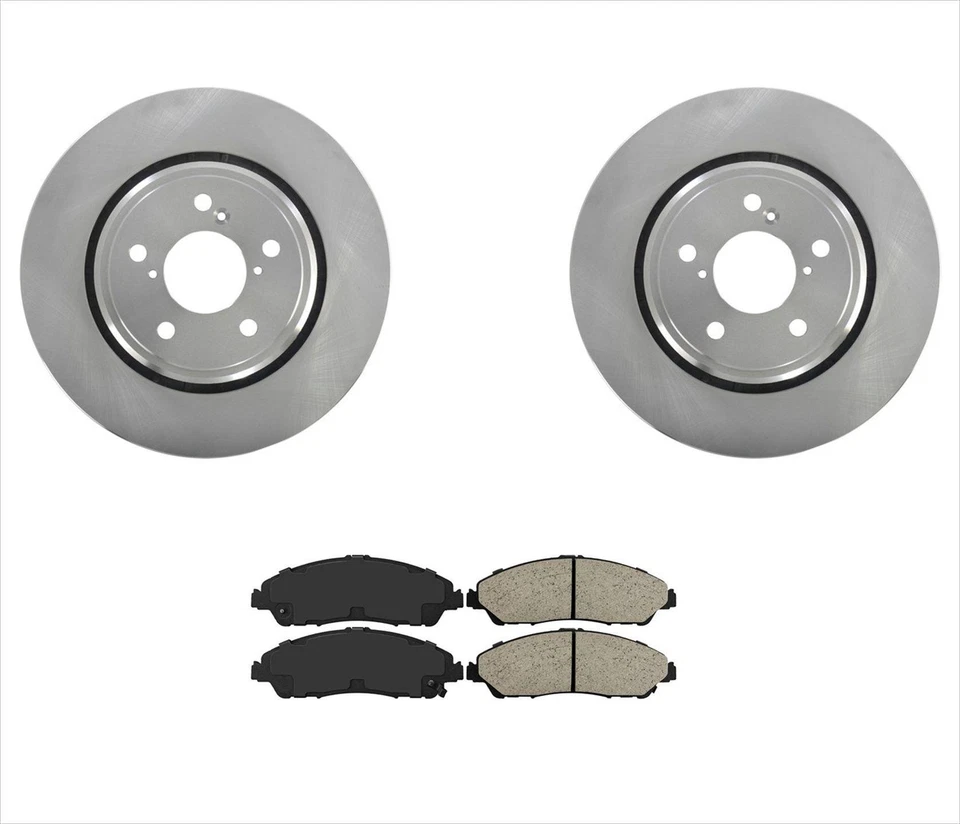 Передние тормозные диски тормозные колодки подходят для Honda Ridgeline 2017-2019 годов выпуска - Изображение 1 из 1