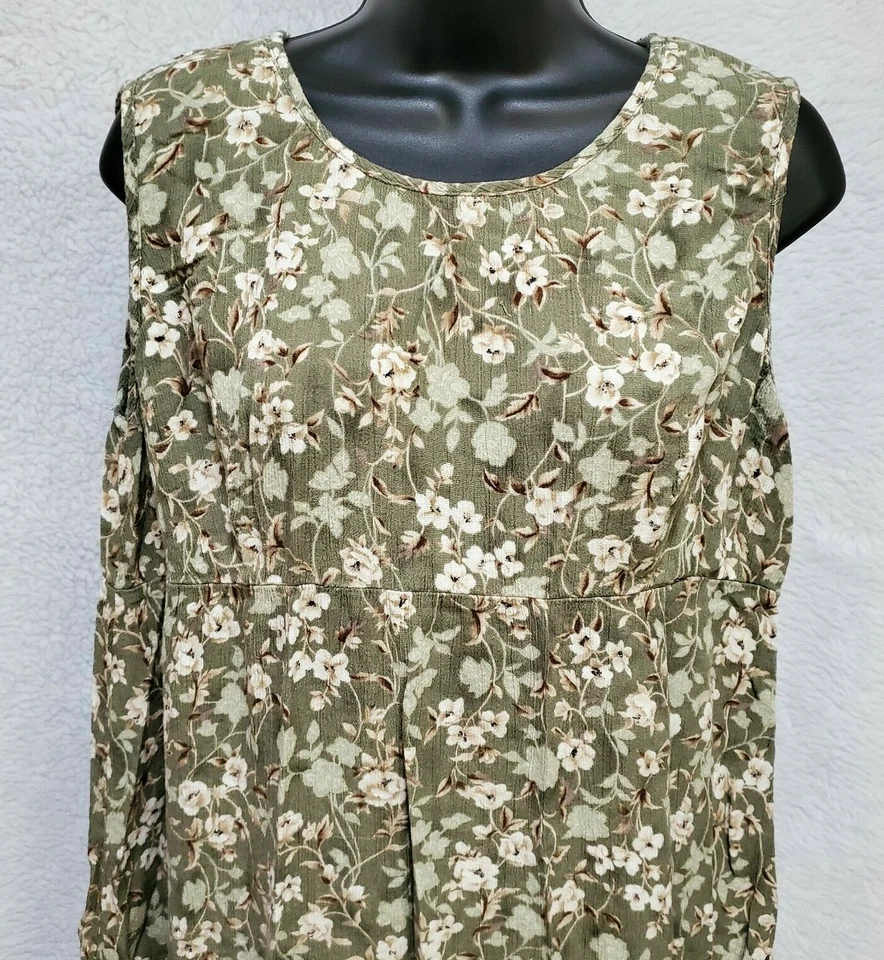 Vestido Solero Molly Malloy Mujer Talla M L Mediano Grande Multicolor Floral Foto 1 de 4