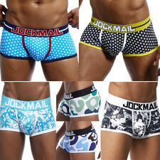 JOCKMAIL Men's Printed Boxer Shorts Underwear Classic Cotton Rich Boxers Trunks