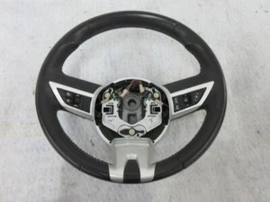 Chevrolet Camaro SS LT CONVERTIBLE 2012-2016 LEFT steering wheel LEATHER ROUND - Picture 1 of 8
