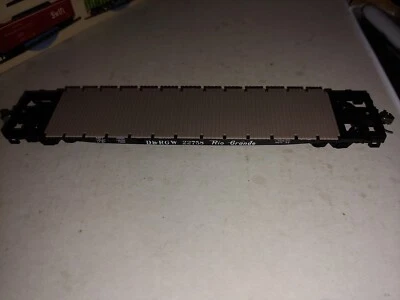 Walthers 932-3753 HO D&RGW 54 FT GSC Flat Car Ready to Run Kadee couplers - Image 1 of 4