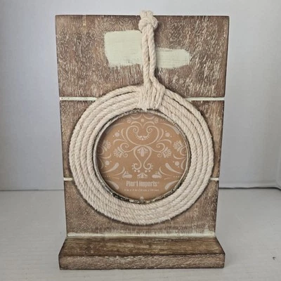 Picture Frame Beach Ocean Rustic 4" Nautical Port Hole Pier 1 Imports - Image 1 of 4