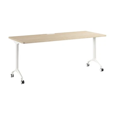 Synergy 72-inch Rectangle Modular Conference Table in Elm - Engineered Wood - Image 1 of 4
