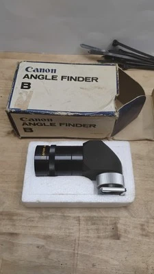 Canon Angle Finder B Early Version for F1 35mm SLR Camera in Box Great Condition - Image 1 of 4