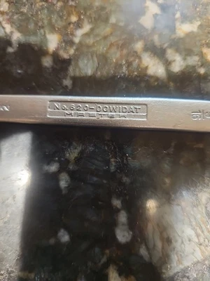 LLAVE VANADIO ALEMANIA Nº 620 DOWIDAT MASTER 1/2 Y 9/16 EXTREMO ABIERTO ANTIGUA Foto 1 de 4