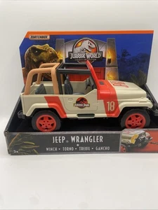 Matchbox  Jurassic World FTM19 Legacy Collection 9" Jeep Wrangler New Free Ship! - Picture 1 of 19