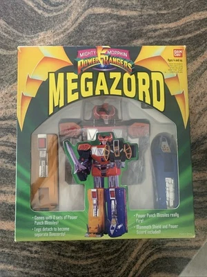 Bandai MMPR Mighty Morphin Power Rangers Megazord 1993 Original En Caja 2220 Foto 1 de 4