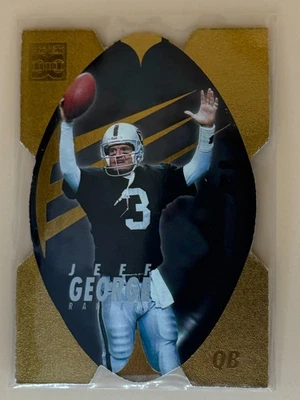 1998 Pro Line DC III #21 Jeff George Raiders Gold - Image 1 of 2