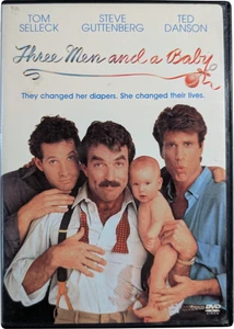 Three Men and a Baby (DVD, 1987) - Foto 1 di 3