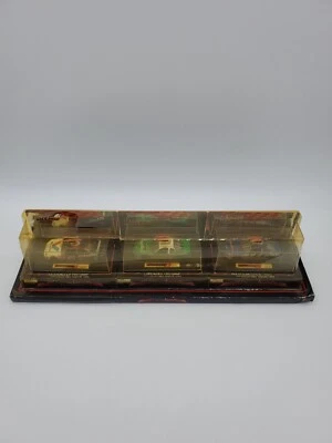 Race Image Collectibles NASCAR 3 Toy Car Set Burton Marin Schrader 33 6 55 Rare - Image 1 of 4