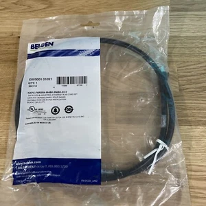 Cable de red BELDEN E605001 010S1, enchufe RJ45, enchufe RJ45, 3,3 pies NUEVO - Imagen 1 de 2
