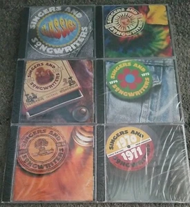 Singers And Songwriters (Time Life CDs) 6 Discs/1970-79/New - Picture 1 of 9