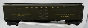 Custom Wood Refrigerator Car Santa Fe Railway Express Agency 7890 - Picture 1 of 9