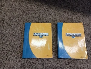 SAXON Math Homeschool 5/4 Student Text and Solutions, 2005 + Extras 3rd Edition - Picture 1 of 1