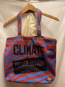 Vivienne Westwood Climate Revolution Large Shopper/Tote Bag & Made in Kenya. - Picture 1 of 24