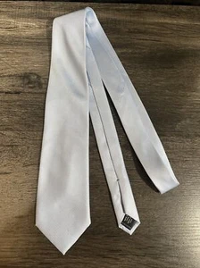 US Polo Assn Men’s 100% Silk Baby Blue Neck Tie - Picture 1 of 4