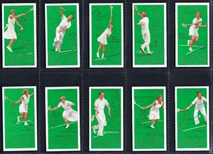 PLAYER - TENNIS - FULL SET OF 50 CARDS - Picture 1 of 10