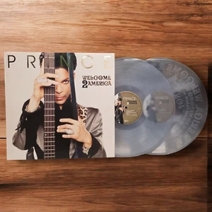 Prince - Welcome 2 America (Limited Edition Clear Vinyl Record 2LP) - Picture 1 of 6