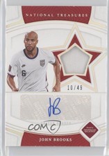 2022 Panini National Treasures Road to FIFA World Cup /49 John Brooks Auto