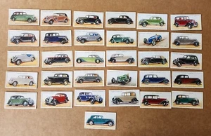 31 tarjetas coleccionables de automóviles John Players & Sons - LOTE DE 3 - Imagen 1 de 6