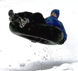 Nuovo tubo neve in gomma 36" tubo slitta invernale 10,00-20 con valvola di sicurezza 2920 - Foto 1 di 6