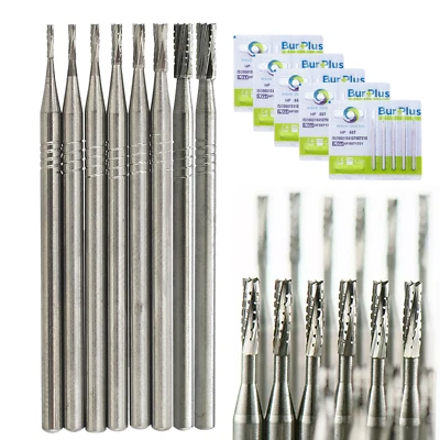 Wave Dental Carbide Burs HP 555 557 Long Straight Bur Nose Cone Handpiece Prima - Image 1 of 4