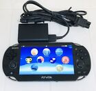 Sony Pch-1000 Black Vita Sony Vita Region Free Console Olled With Charger
