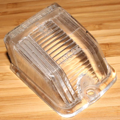 Lucas L878 Front Clear Classic Car Lens for Aston Martin V8 Lagonda MGB Triumph - Image 1 of 4