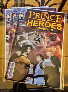 Prince Of Heroes Chapter 2, Rod Espinosa, Antarctic Press, Issues 2-4, NM/UNREAD - Imagen 1 de 5