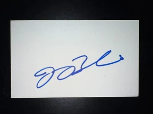 Jerry Blevins, A's (2007 Debut) SIGNED 3x5 Index Card (HS) - Bild 1 von 1
