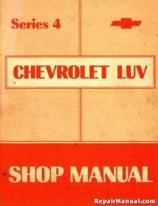1975 Chevrolet Luv Series 4 Shop Service Manual - Picture 1 of 1