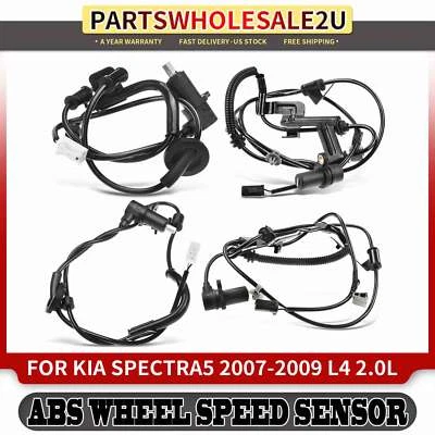 4x Front & Rear ABS Wheel Speed Sensor for Kia Spectra5 2007 2008 2009 L4 2.0L - Image 1 of 4