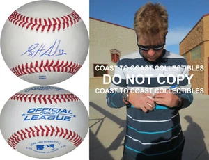 Brett Anderson Brewers Oakland A's Dodgers signed autographed baseball COA Proof - Imagen 1 de 2
