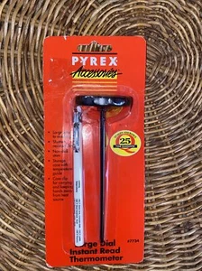 New- Old Stock Unopened PYREX Accessories Large Dial Instant Read Thermometer - Picture 1 of 5