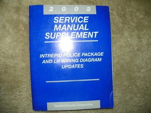Paquete policial Intrepid 2002 y diagrama de cableado LH actualizaciones manual de servicio - Imagen 1 de 1