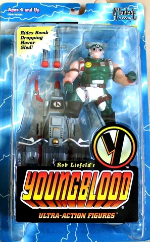 YOUNGBLOOD Series "TROLL" Ultra Action Figure -  1995 McFarlane Toys New Sealed Cover