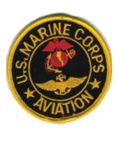 PARCHE BORDADO MILITAR - CUERPO DE MARINA AVIACIÓN -- PLANCHADO - 3" ENVÍO GRATUITO - Imagen 1 de 1